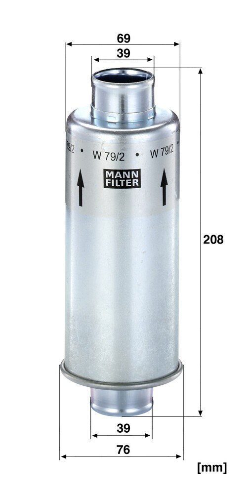 Купить W792 Mann-Filter 