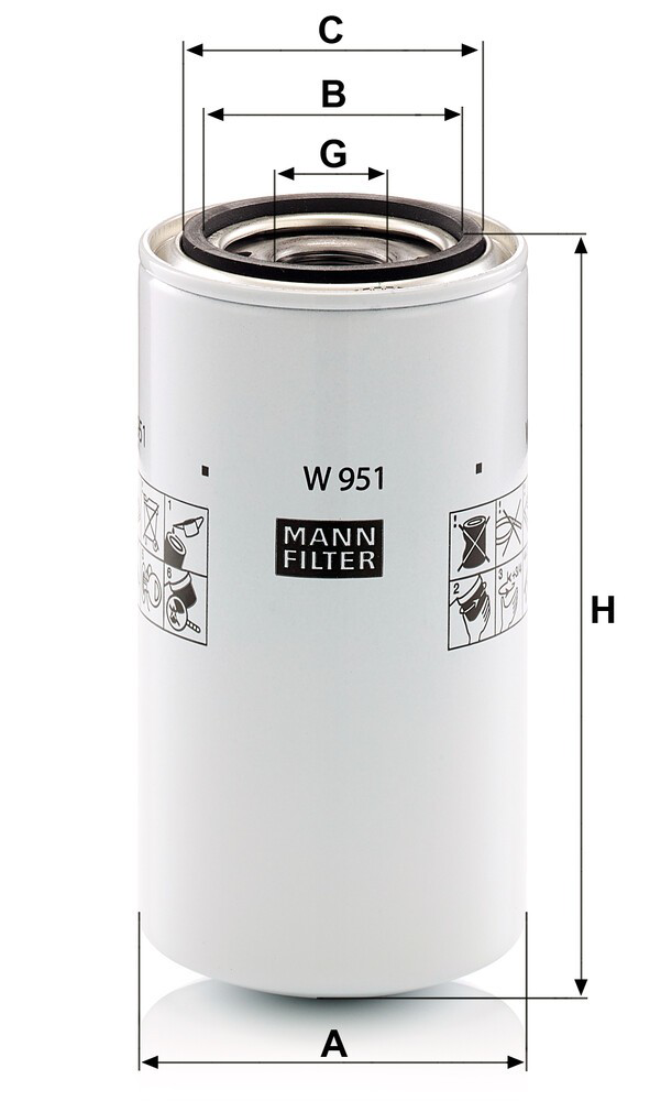 Фильтр очистки масла центробежный NEW Holland 84476755 цена, от 15.48 USD