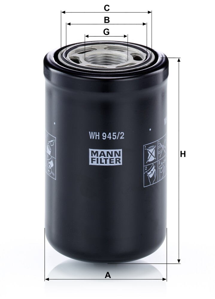 Фильтр гидравлики рулевой рейки Case 87707947 цена, от 35.83 USD