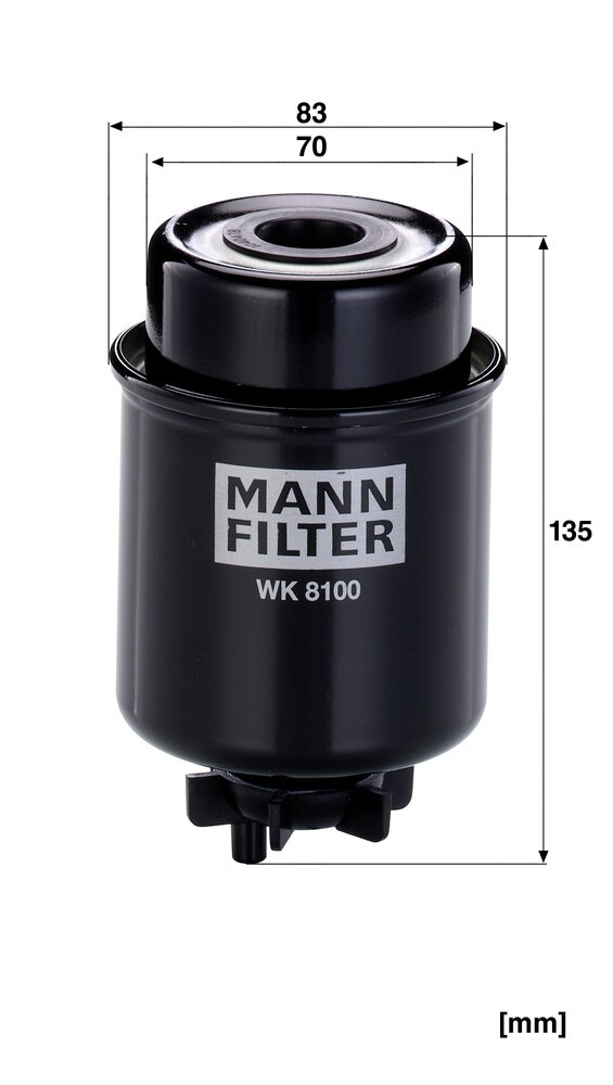 WK8100 Mann-Filter Фильтр топлива