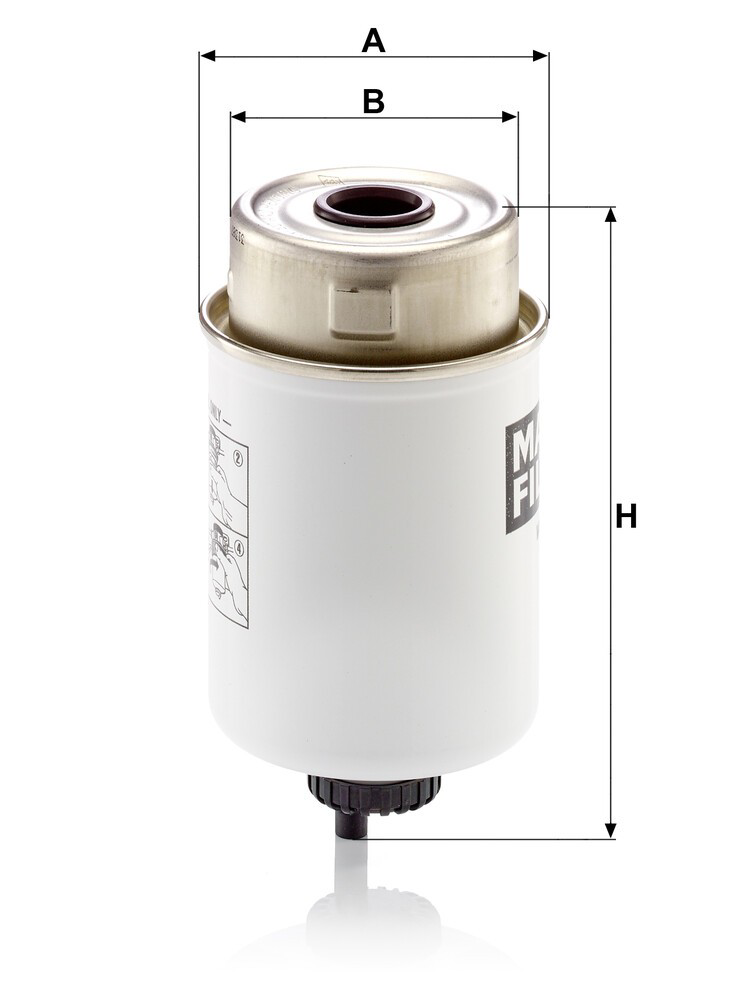 Фильтр тонкой очистки топлива Fleetguard FS19814 цена, от 21.91 USD