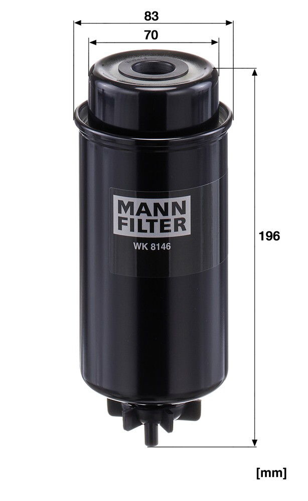 Фильтр тонкой очистки топлива Fleetguard FS19835 цена, от 31.89 USD