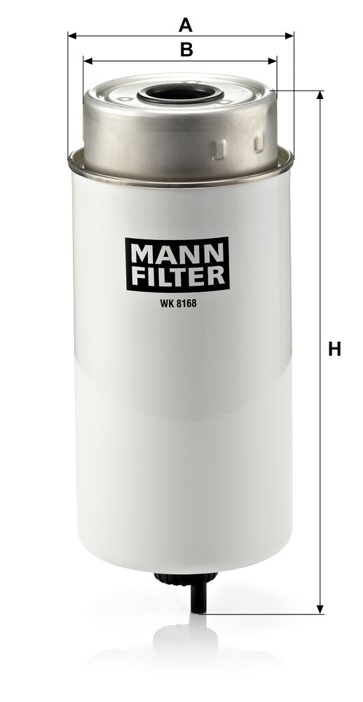 WK8168 Mann-Filter Фильтр топлива