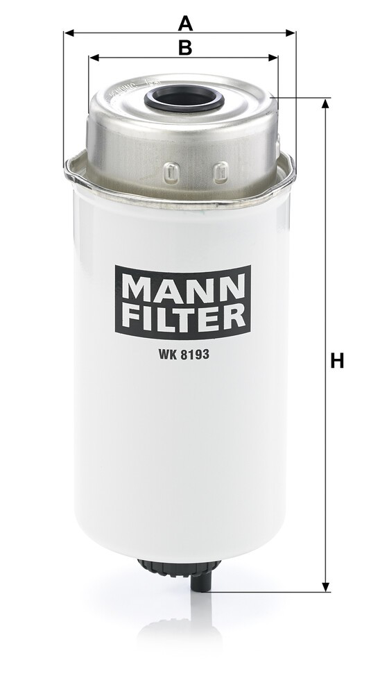 WK8193 Mann-Filter Фильтр топлива