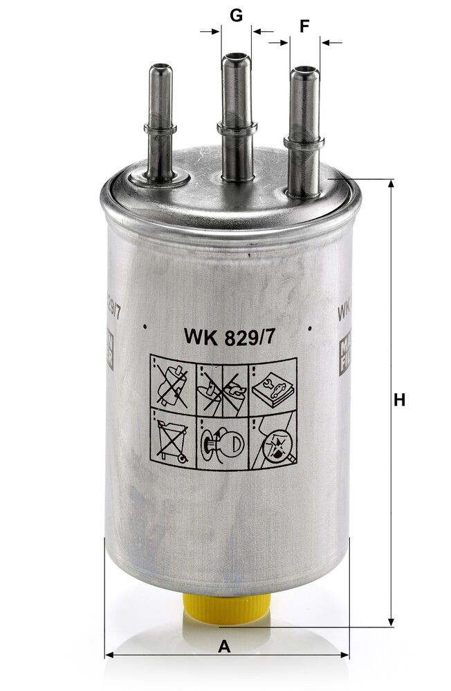 Фильтр топливный Goodrem RF0752