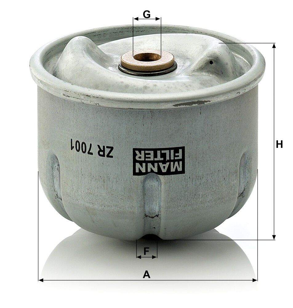 Фильтр очистки масла центробежный Mann-Filter ZR7001 цена, от 22.27 USD