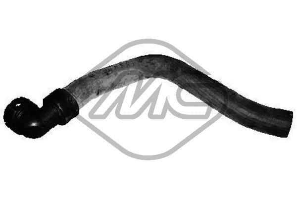 09387 Metalcaucho Шланг системы охлаждения