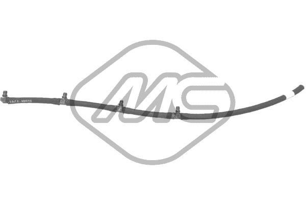 92048 Metalcaucho Трубка топливная обратная от форсунок