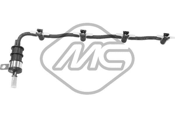 93198547 General Motors Трубка топливная обратная от форсунок