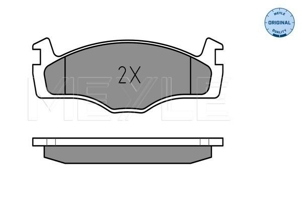 Колодки передние на Seat Cordoba  6K2, C2