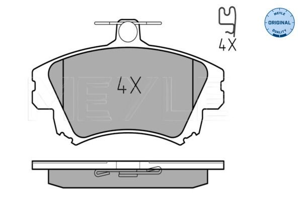 Колодки Volvo S40 I седан (VS) (1995 - 2003) цена, от 21.40 USD