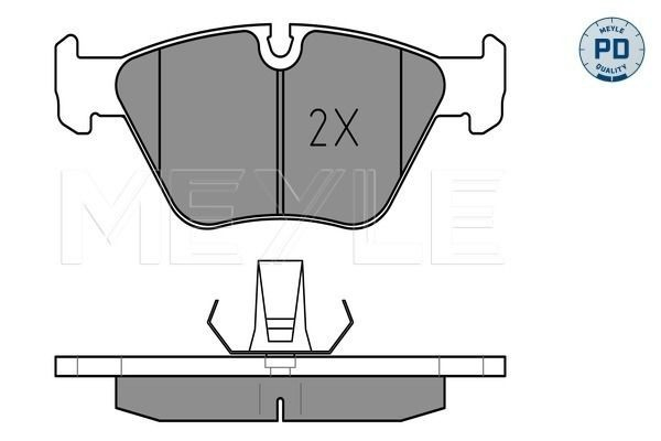 Колодки передние на BMW X3  E83