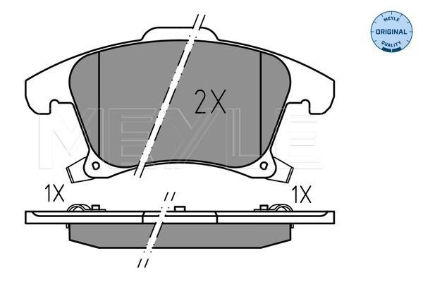 Колодки Ford Fusion седан (CD) (2012 - 2022) цена, от 45.77 USD