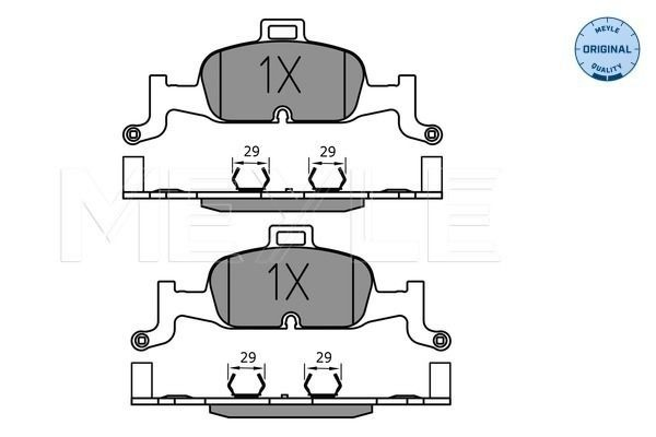 Колодки передние на Audi A5 Sportback F5A, F5F
