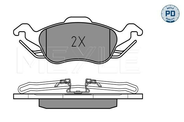  Передние тормозные колодки Ford Focus 1