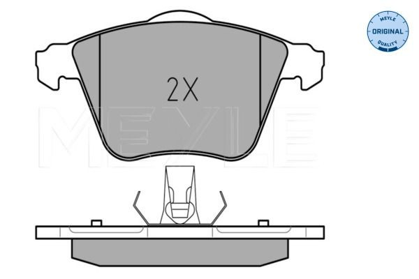  Передние тормозные колодки Ford Focus 2