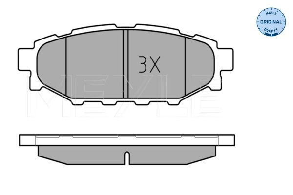 Колодки дисковые  Subaru Outback III универсал (B13, BP) (2003 - 2009) цена, от 42.37 USD
