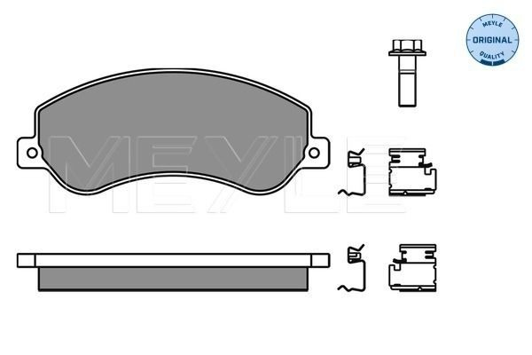 Передние тормозные колодки Ford Connect 
