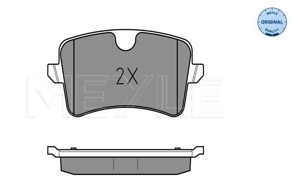 Купить Задние тормозные колодки Ауди А6 C7 4G2, 4GC