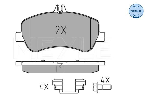 Колодки Mercedes GLK внедорожник (X204) (2008 - 2015) цена, от 71.71 USD
