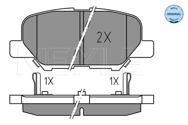 Колодки дисковые  Mazda 6 седан (GJ, GL) (2012 - 2023) цена, от 25.32 USD