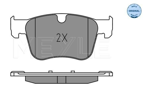 Передние тормозные колодки SU001A8883 Toyota
