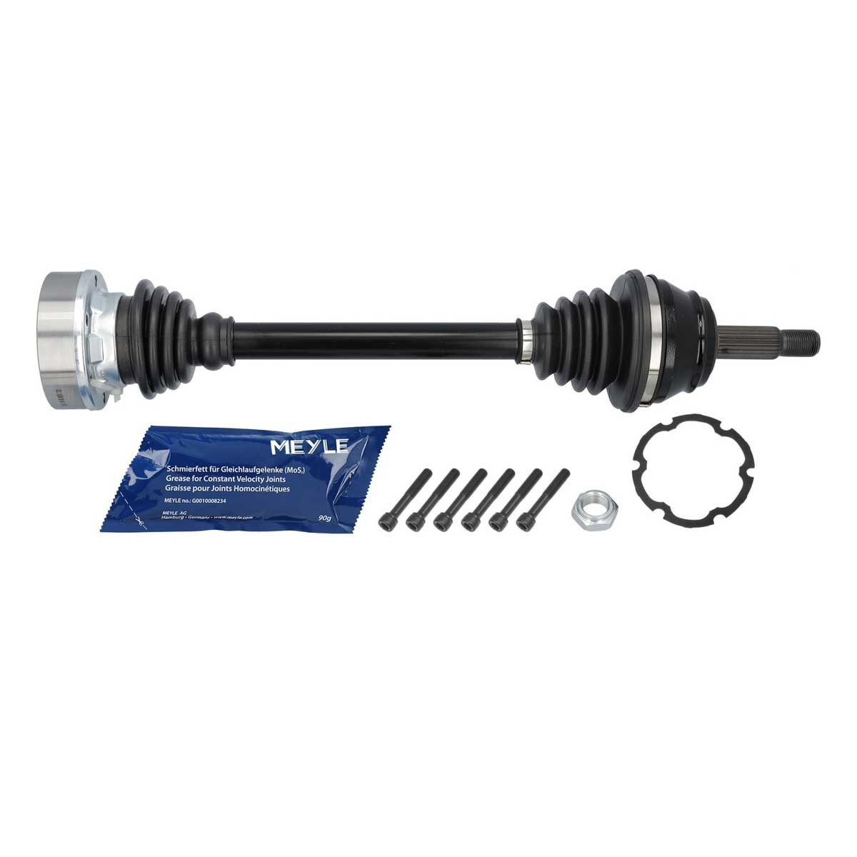 Полуось передняя левая на Volkswagen Passat B3, B4 3A5, 351, 315