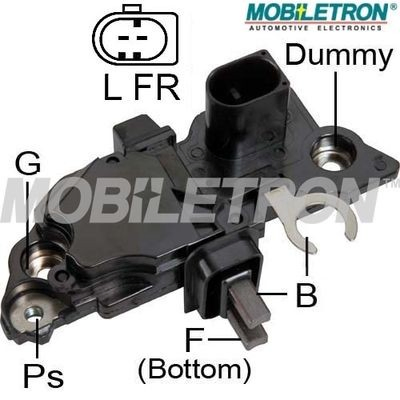 VRB254 Mobiletron Реле-регулятор напряжения