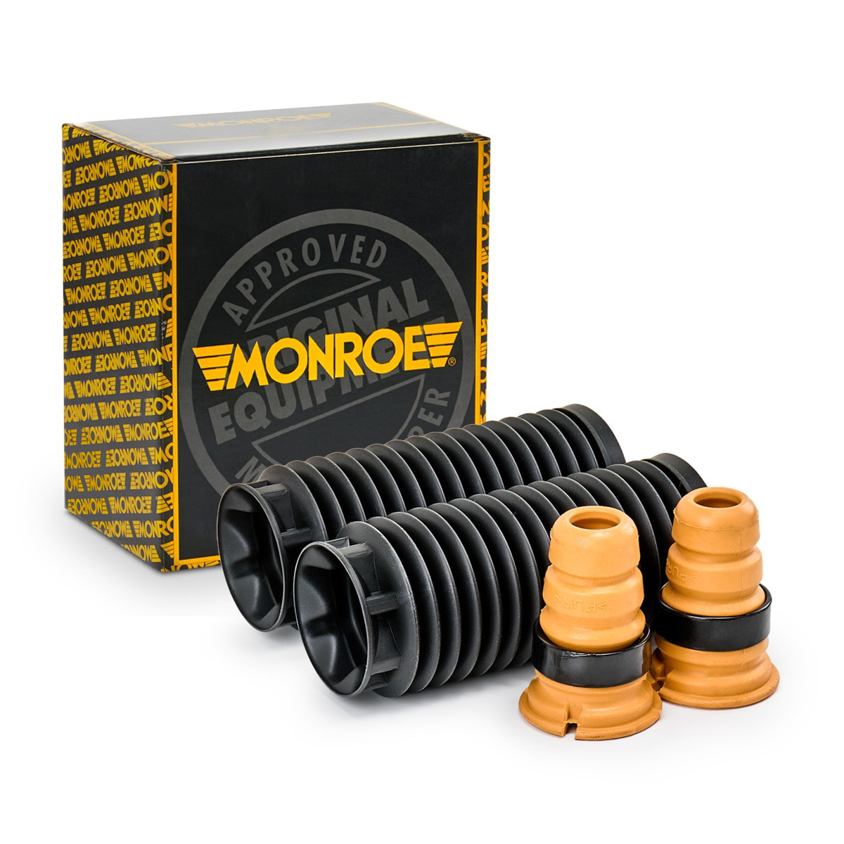 Буфер (отбойник) амортизатора переднего + пыльник PK434 Monroe