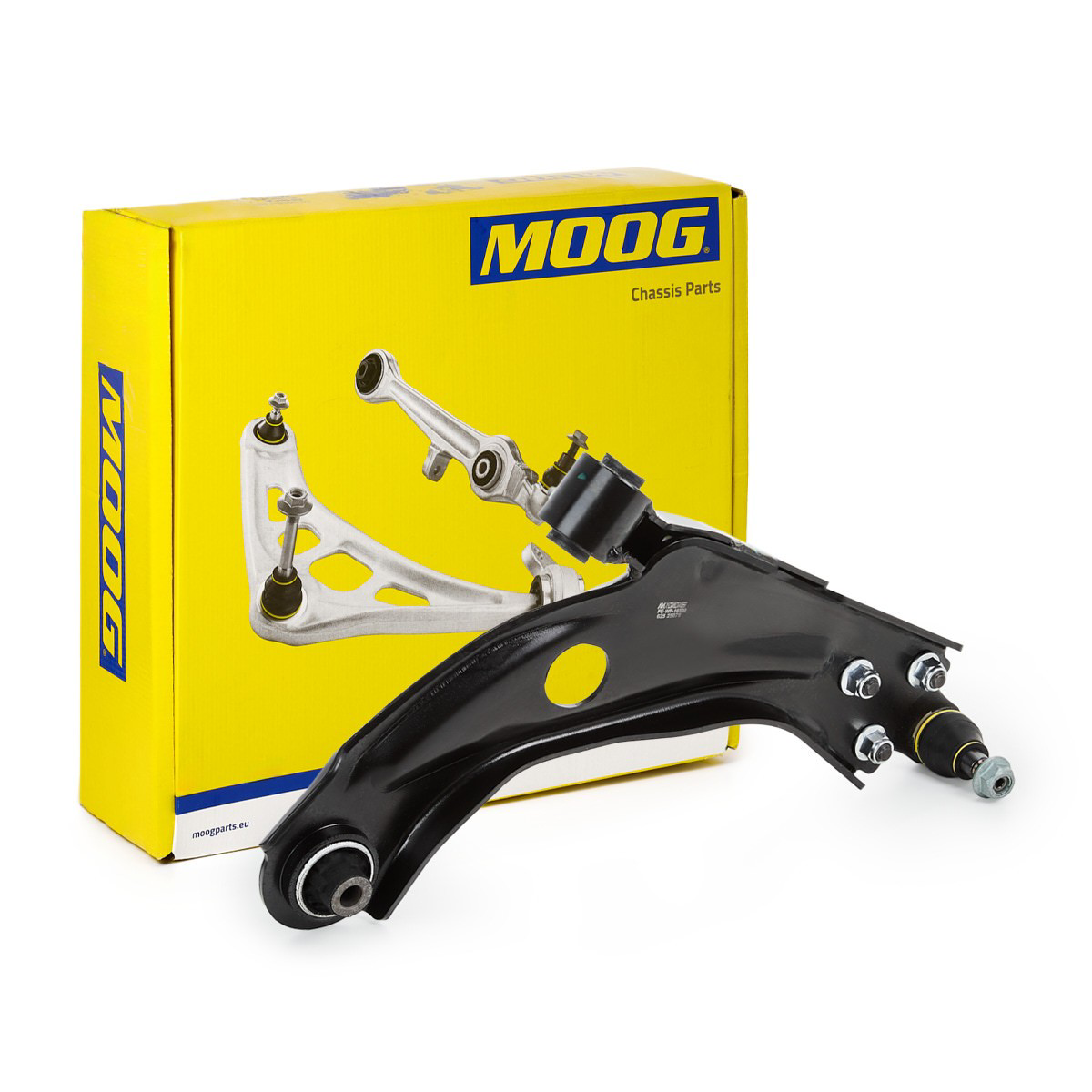 Купить PEWP16530 Moog Нижний правый рычаг передней подвески