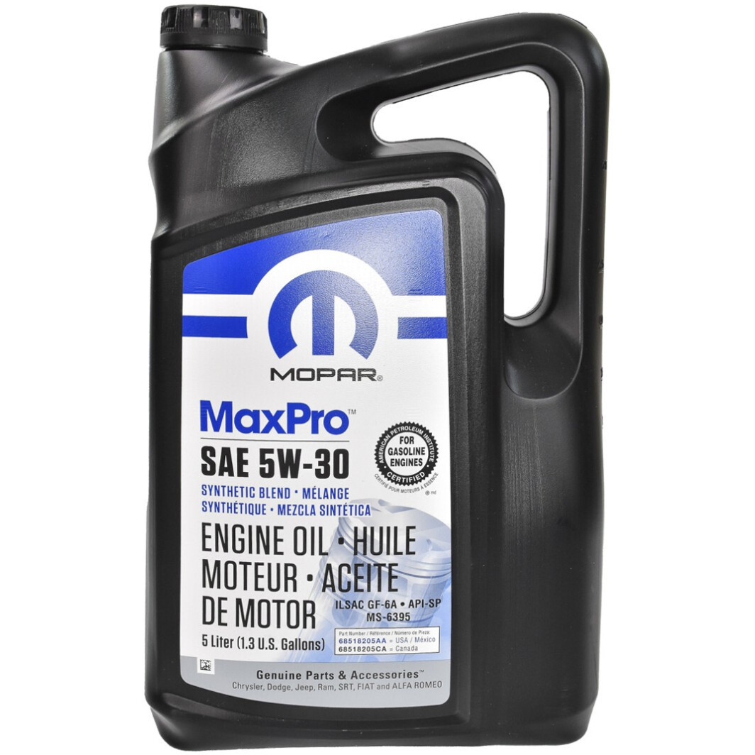 Масло моторное CHRYSLER 68518205AA