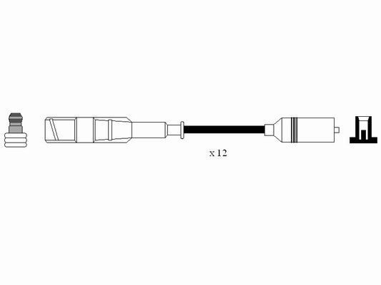 Провода зажигания Mercedes E универсал (S211) (2003 - 2009) цена, от 89.04 USD