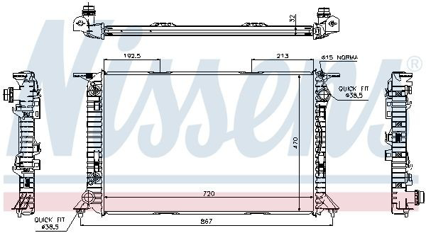 Купить Радиатор Ауди А5  8T3