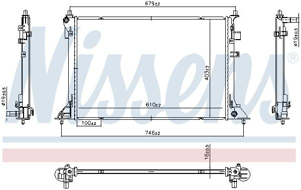  Nissens 607220 цена, от 120.17 USD