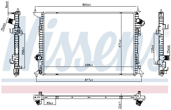  Nissens 607225 цена, от 220.08 USD