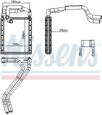  Nissens 707347 цена, от 83.55 USD