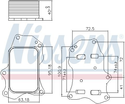 Радиатор масляный (холодильник), под фильтром Peugeot/Citroen 3557007 цена, от 104.24 USD