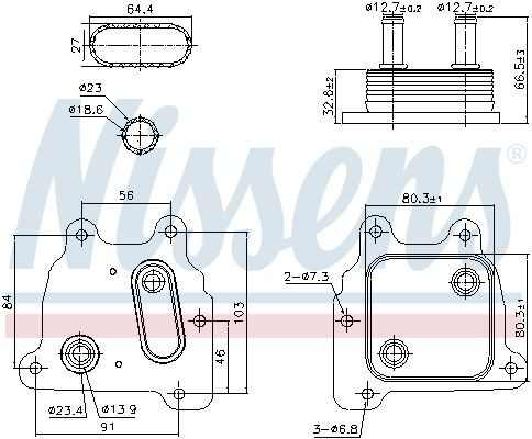  Nissens 91364 цена, от 55.59 USD