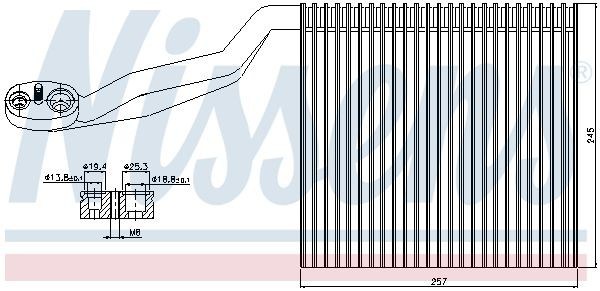 Охладитель воздуха Nissens 92294