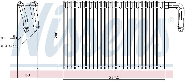 Охладитель воздуха Nissens 92298
