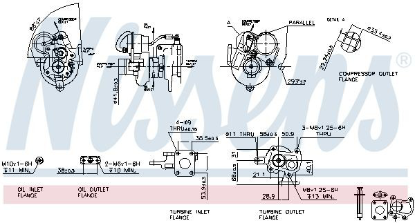 Турбонагнетатель Magneti Marelli TBM0042 цена, от 274.63 USD
