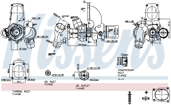 Турбонаддув на Mercedes Sprinter II 4,6-t 906