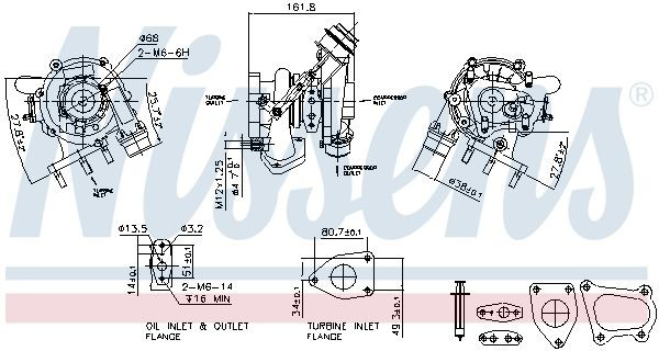 Турбонагнетатель Renault Master III фургон (FV) (2010 - 2024) цена, от 211.65 USD