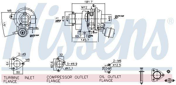 53039980060 Borg-Warner Турбонаддув