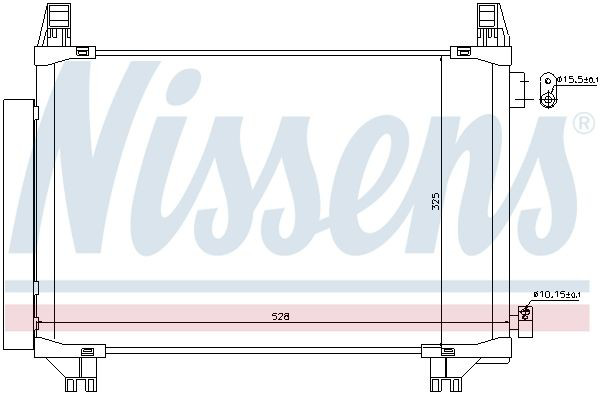 Конденсатор кондиционера Nissens 940270 цена, от 114.17 USD