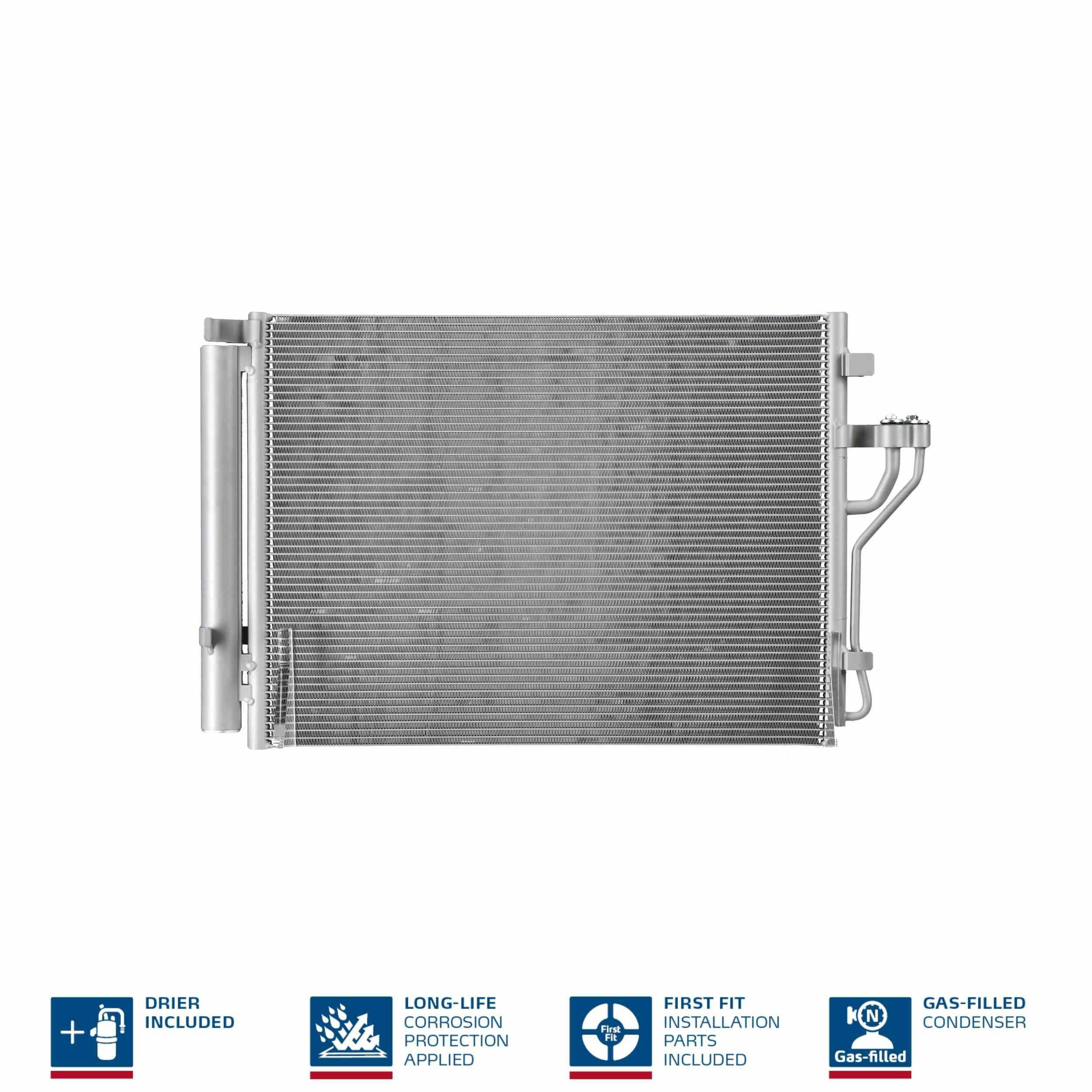 Радиатор кондиционера 940353 Nissens