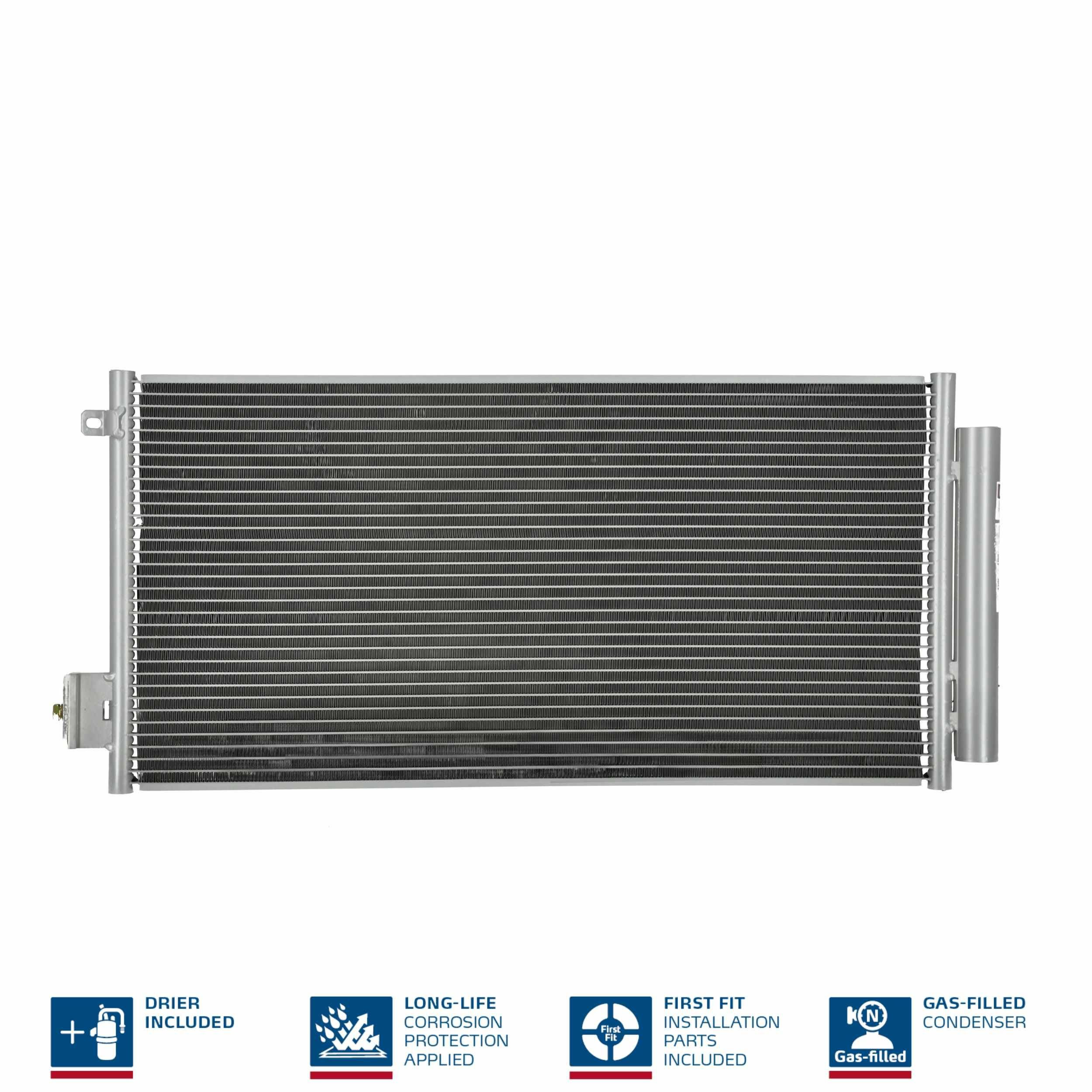 Конденсатор кондиционера Nissens 940395 цена, от 116.05 USD