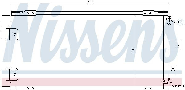 Радиатор охлаждения кондиционера Nissens 940421