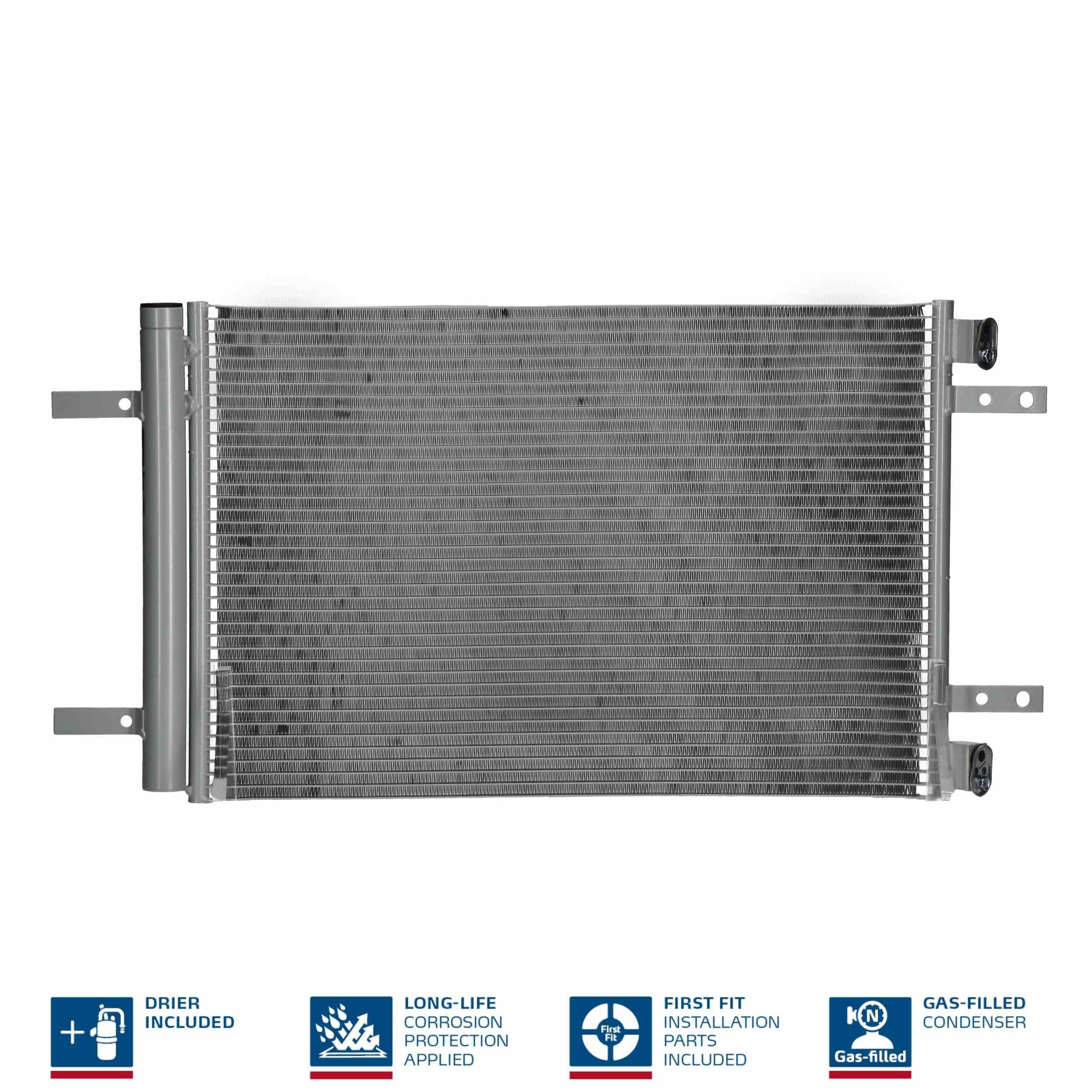 Конденсатор кондиционера Nissens 940458 цена, от 134.27 USD