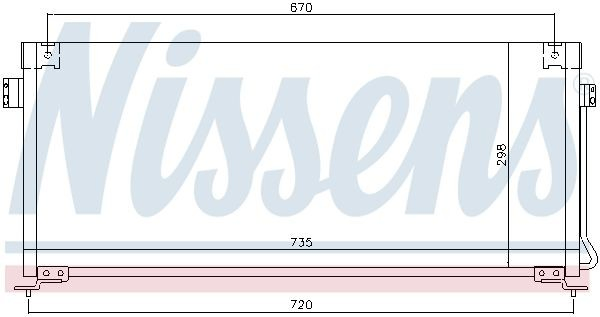 Купить 94507 Nissens Радиатор системы охлаждения кондиционера